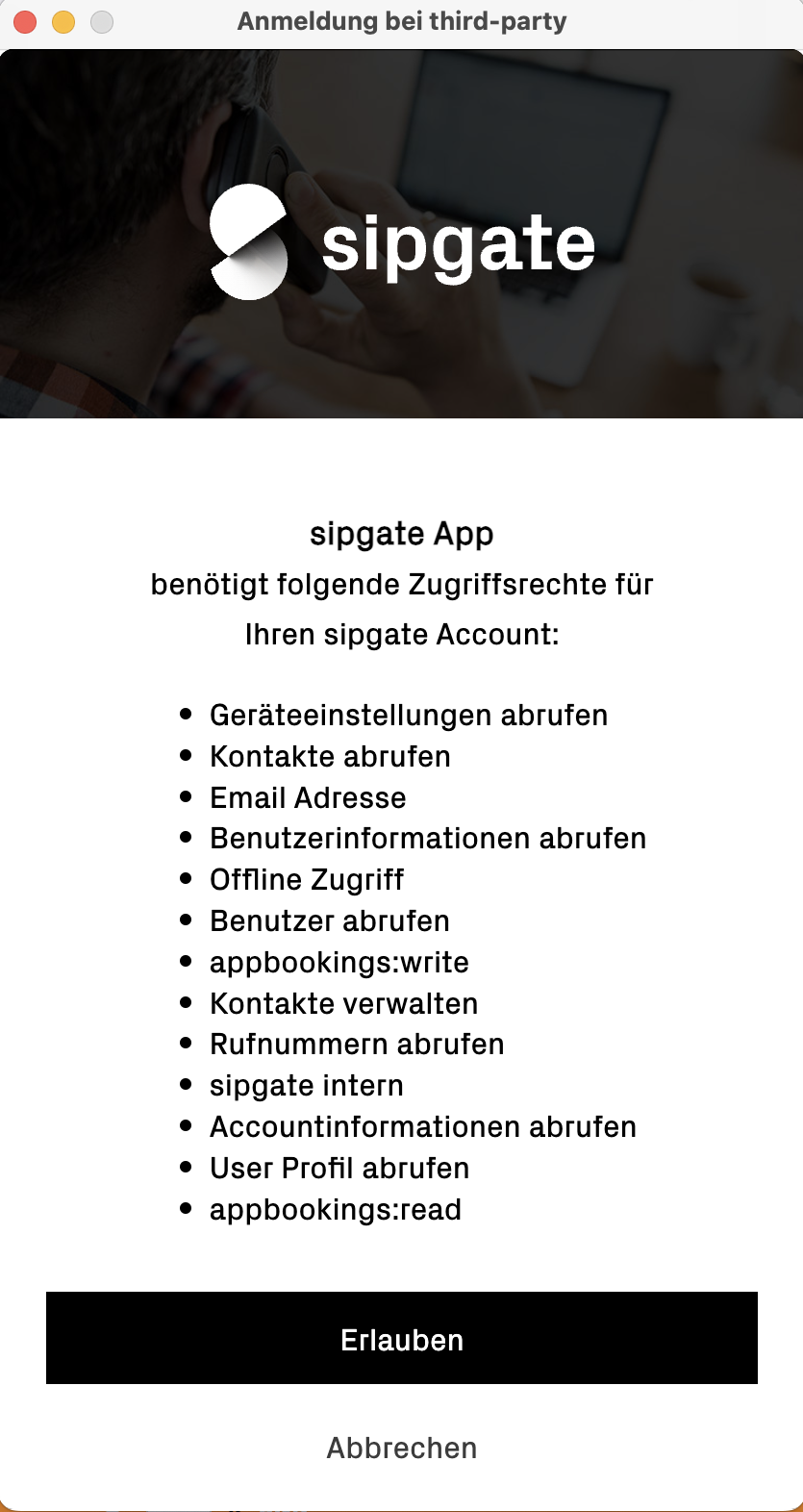 Bildschirmfoto